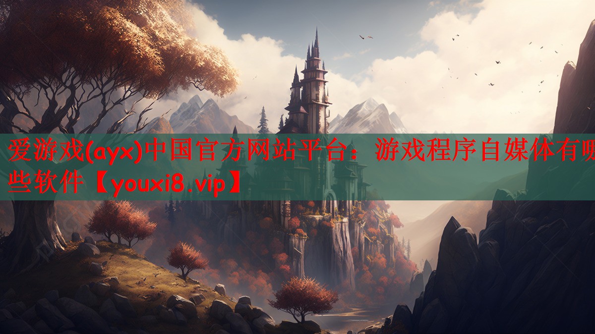 游戏程序自媒体有哪些软件